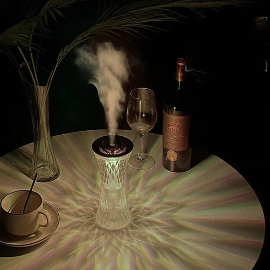 Crystal Lamp Air Humidifier RGB