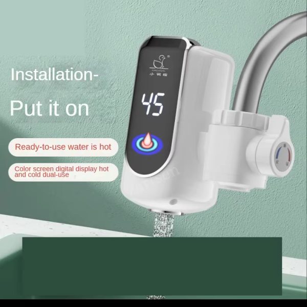 3000w Electric Water Heater Tap Instant Hot Water Faucet Heater Cold Heating Faucet Tankless Instantaneous Water Heater