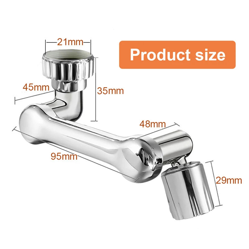 Stainless steel Rotating faucet