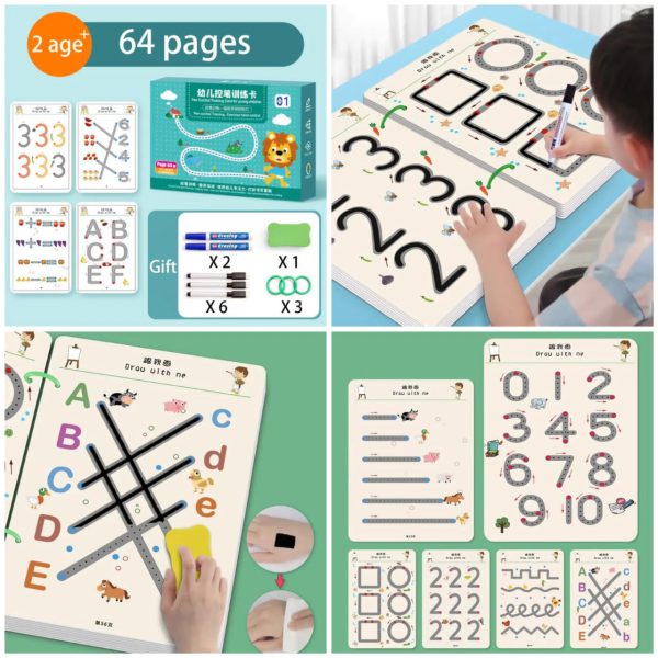 64 pages kids learning book (LARGE)