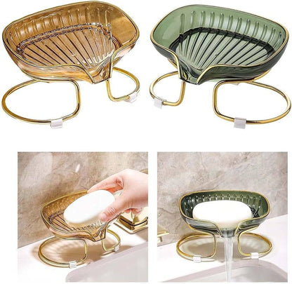 Luxury Soap Holder Self Draining Soap Dish Holder