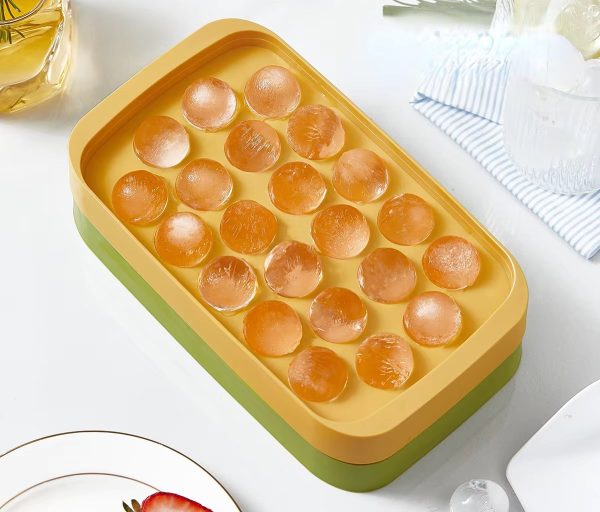 Ice Cube Ball Making Trays Silicon Ice Hockey Mold Makers For Cool Drinks Kitchen