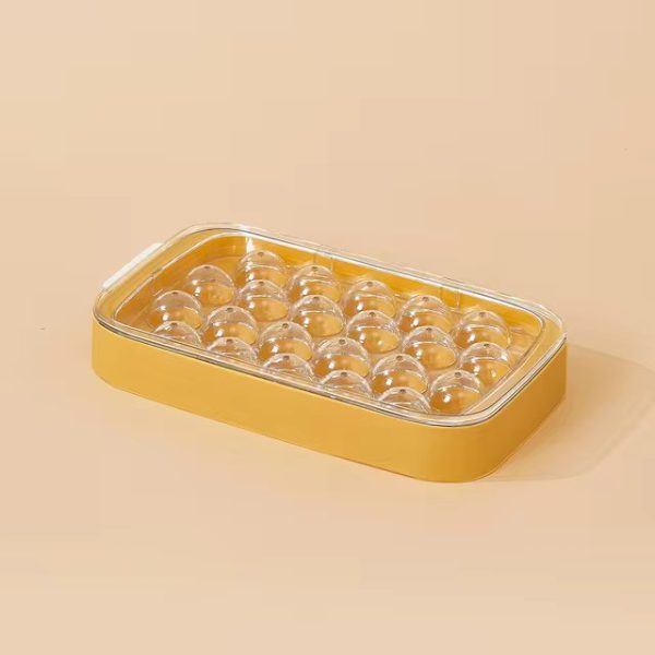 Ice Cube Ball Making Trays Silicon Ice Hockey Mold Makers For Cool Drinks Kitchen