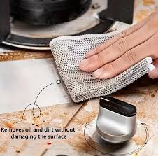 Dish Washing Cleaning Cloth | Wire Dish Washing Rugs For Kitchen Dishes