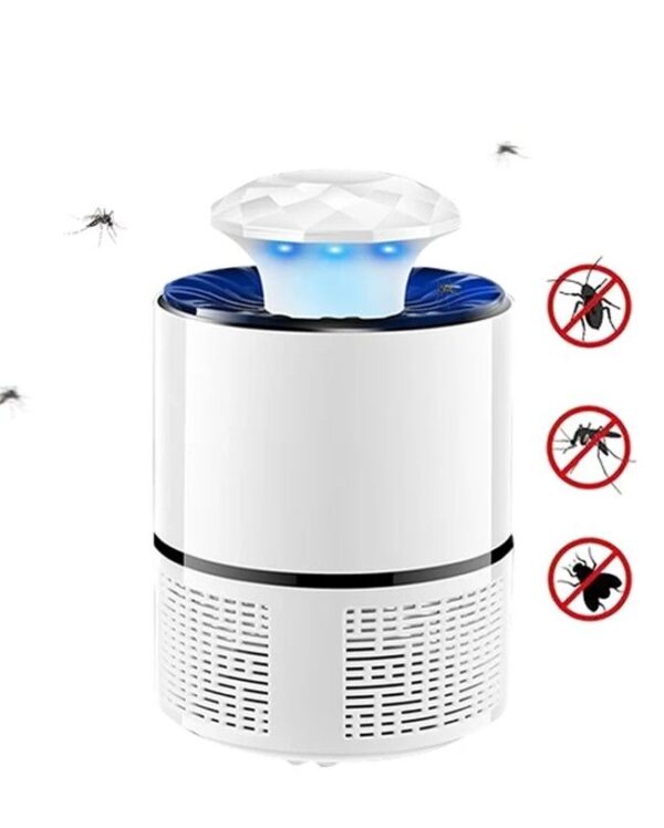 Mosquito Trap With Killer Lamp | Eco Friendly Chemical Free Usb Connected Uv Led Light Fly Bug Di-speller With Suction Fan Repellent Lamp