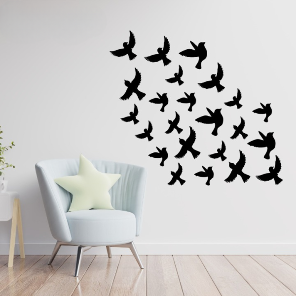 Buy One ( Pack Off 30 ) Get One ( Pack Off 30 ) Free 3d Wooden Sparrow  Buy One Get One Free | Wooden Wall Decoration Items For Home, Bedrooms Inspire Kids And Look Decent